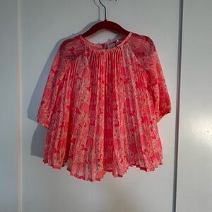 Gap & Sarah Jessica Parker collab kids  Pink Patterned Top